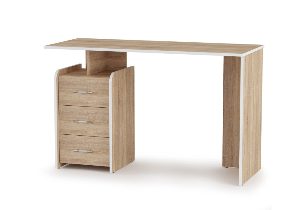 Стол компьютерный  ПКС-8  (дуб сонома) фабрика Олмеко 