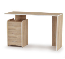 Стол компьютерный  ПКС-8  (дуб сонома) фабрика Олмеко 