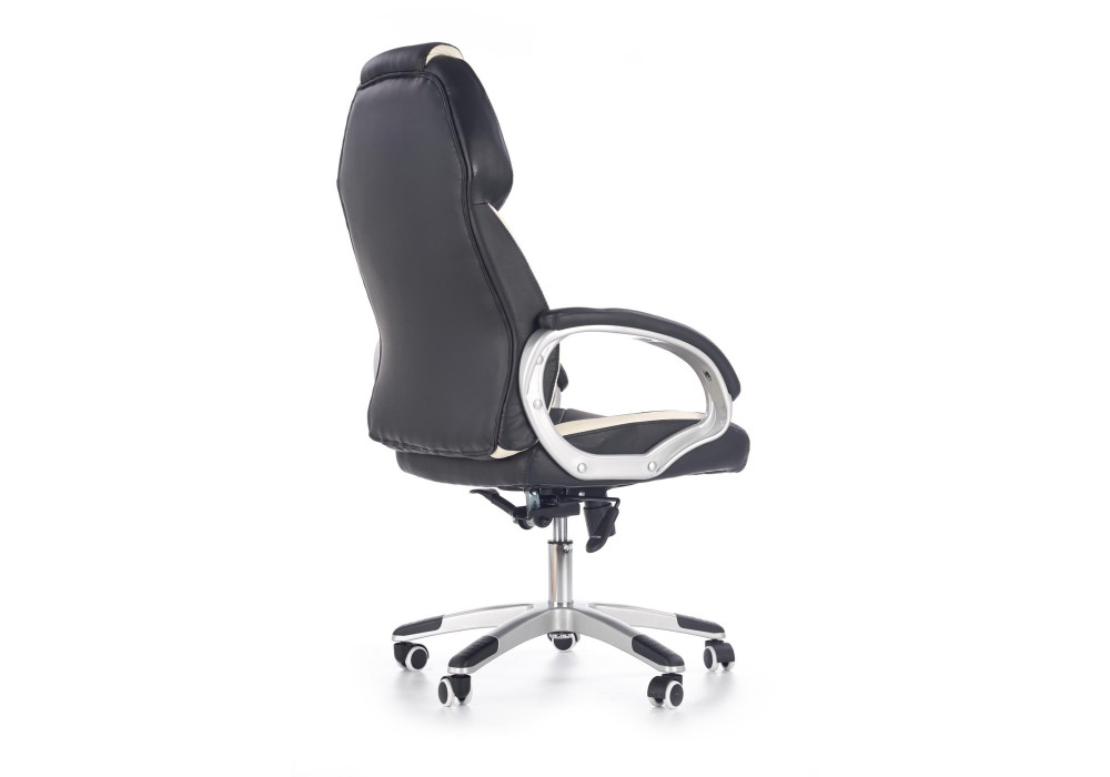 Кресло компьютерное HALMAR BARTON черный/белый