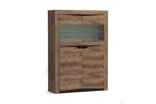 Шкаф комбинированный 33.15  Лючия (Кейптаун/венге) Фабрика Олмеко