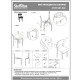 Каркас стула Sheffilton SHT-S85 черный