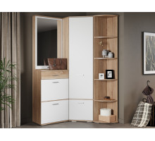 Модульная прихожая Виола вар2  (Дуб Сонома/белый)  фабрика Империал 