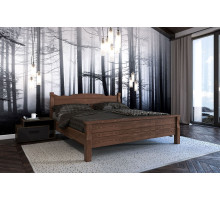 Кровать Мюнхен-4  (Дуб коньяк) 1400 фабрика Браво Мебель