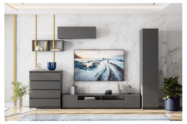 Гостиная Денвер NN-МЕБЕЛЬ (Графит)