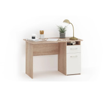 Стол Гарвард 120 1д1ящ (Дуб сонома/белый)  фабрика Империал 