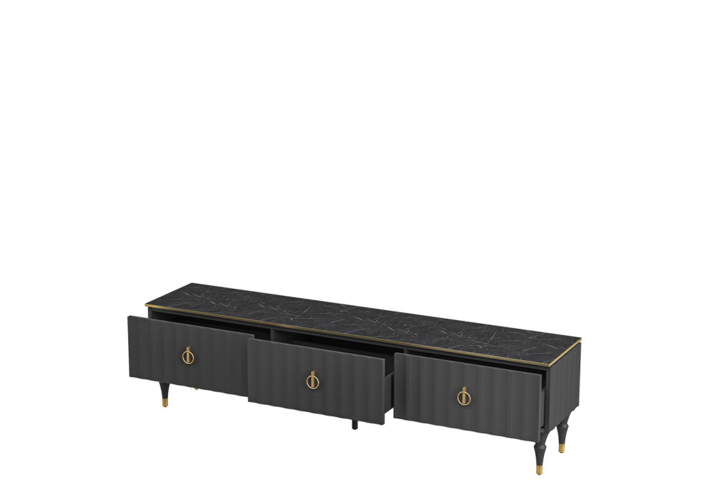 Тумба МН-043-06 МС ЛОРЕНСО (Графит) Мебель-Неман