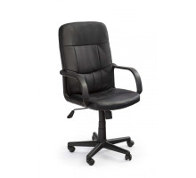 Кресло компьютерное HALMAR DENZEL экокожа, черное