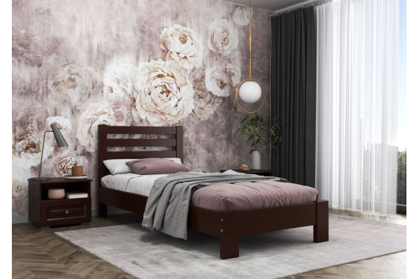 Кровать "Вероника" орех 90х200