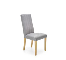 Стул HALMAR DIEGO 3 (дуб медовый/MONOLITH 85(светло-серый))