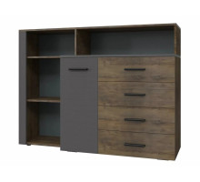 Комод Куба ( Таксус/Вольфрам )  фабрика Браво Мебель