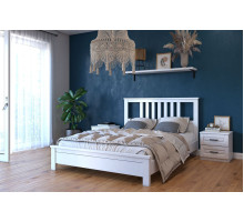 Кровать Лаура (белый античный) 1400 фабрика Браво мебель