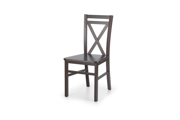 Стул HALMAR DARIUSZ 2 темный орех