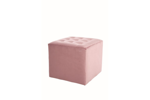 Пуф SIGNAL LORI VELVET Bluvel52, античный розовый