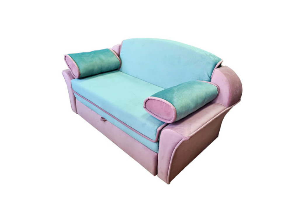 Диван "РИК 1200"(Пудра/мята) фабрика Браво Мебель