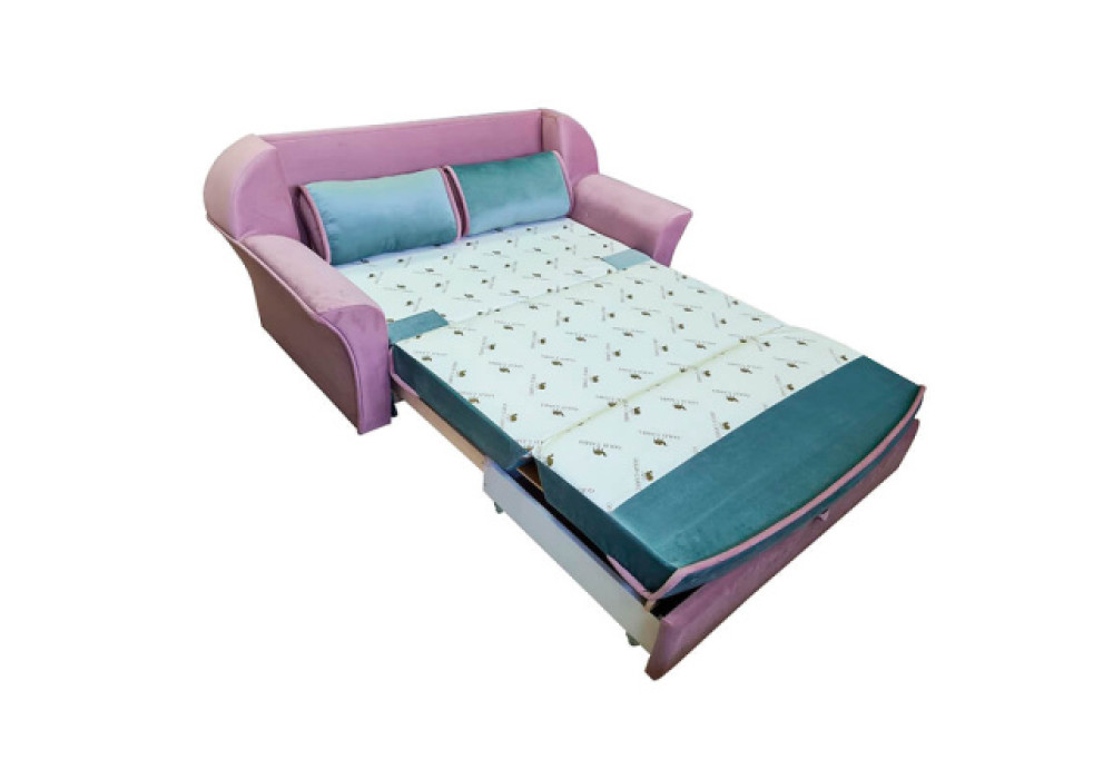 Диван "РИК 1200"(Пудра/мята) фабрика Браво Мебель