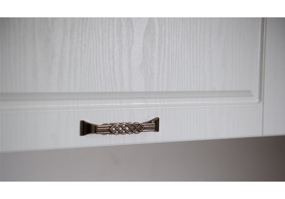 Угловой шкаф Лацио (Белый/белое дерево)  фабрика Империал 