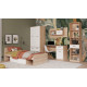 Модульная детская "Стелс" Вариант 3 (Дуб сонома/белый) фабрика Империал 