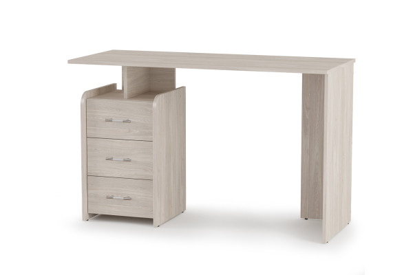 Стол компьютерный  ПКС-8 (ясень анкор светлый) фабрика Олмеко 