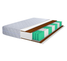 Матрас "Норд 01 Silver 3919" (средне-жесткий)  Территория Сна