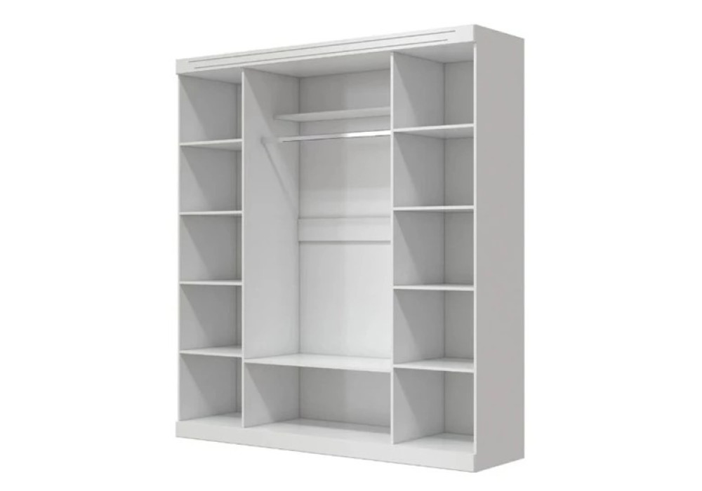 Модульная   спальня  Олимп (Белый) фабрика Браво Мебель  