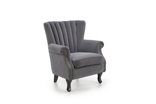 Кресло Halmar TITAN серый