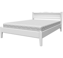 Кровать Карина-7 (белый античный) 1600 фабрика Браво мебель