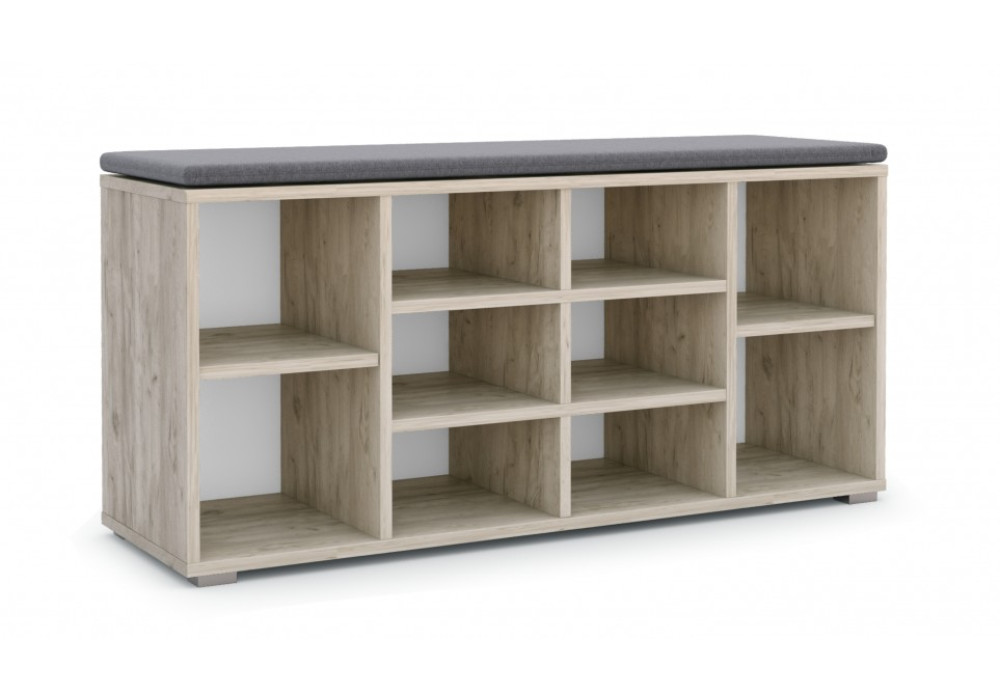 Тумба для обуви Аризона Дуб крафт серый (грей) фабрика Империал