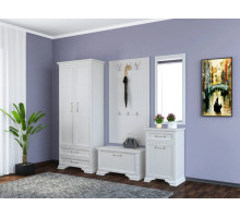 Прихожая Грация (лак) модульная (Белый/Белый)  фабрика Браво мебель