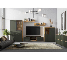 Гостиная Милан  SV-МЕБЕЛЬ (дуб золотой/олива софт)