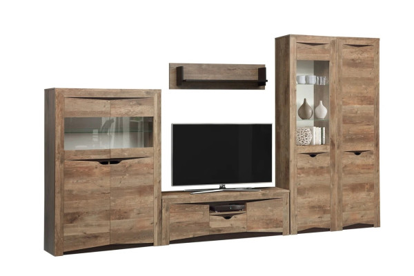 Модульная гостиная "Лючия" (кейптаун/венге)  фабрика Олмеко 