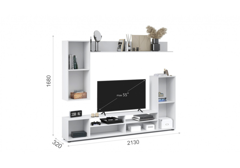 Гостиная Нео (жемчуг/ателье светлый)  фабрика Империал 