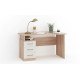 Стол Гарвард эргономик 130 3ящ правый (Дуб сонома/белый)  фабрика Империал 