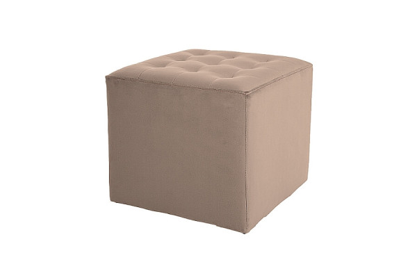 Пуф SIGNAL LORI VELVET Bluvel28, бежевый