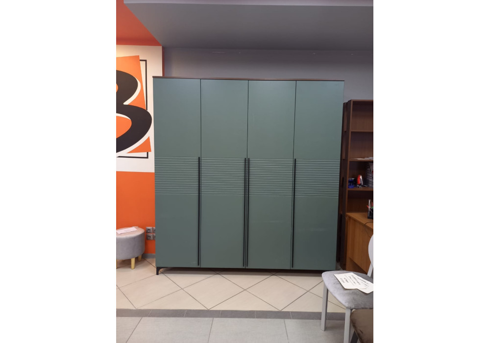 Шкаф распашной ШР-4 Брента (Таксус / Оливковый) фабрика Браво Мебель