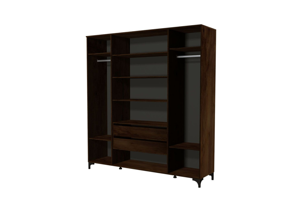 Шкаф распашной ШР-4 Брента (Таксус / Оливковый) фабрика Браво Мебель