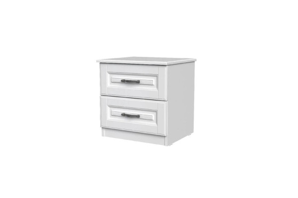 Тумба прикроватная Кантри (ЛАК) (Белый) фабрика Браво Мебель