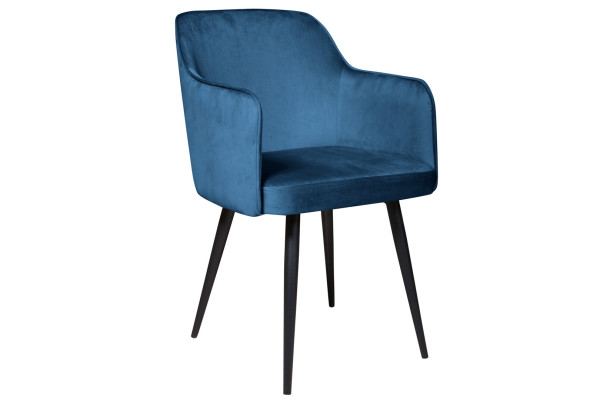 СТУЛ ОЛМЕКО РИО (ВЕЛЮР ТЕНЕРИФЕ ОКЕАН/ЧЕРНЫЙ)