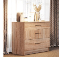 Комод  Антария 3 ящ.  (Дуб сонома)  фабрика Империал 