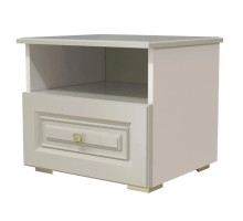 Прикроватная тумба Олимп (Холодный серый/Фисташковый) фабрика Браво Мебель