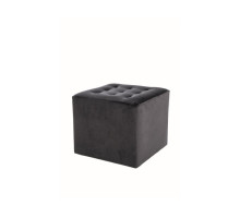 Пуф SIGNAL LORI VELVET Bluvel19, черный