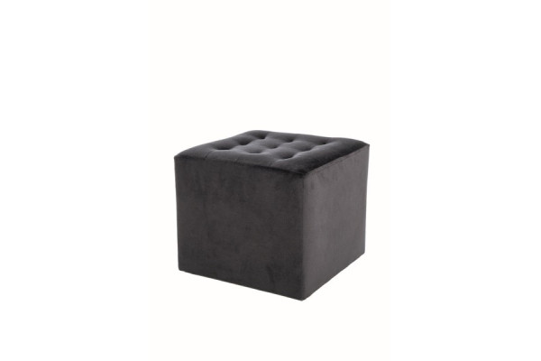 Пуф SIGNAL LORI VELVET Bluvel19, черный