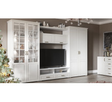  Гостиная  Лацио  (Белый/белое дерево)  фабрика Империал  вар-3