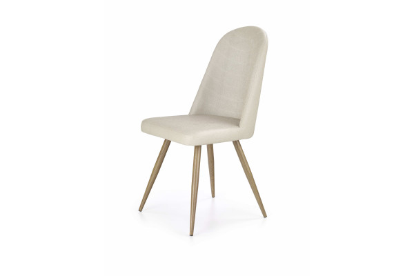 Стул HALMAR K214 т.кремовый/дуб медовый