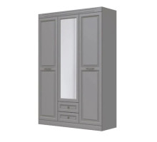 Шкаф Олимп ШР-3 (Серый шифер/Антрацит)  фабрика Браво Мебель