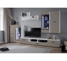 Гостиная Neo - 2  (Белый платинум/Луна)  фабрика Интерлиния  