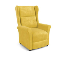Кресло HALMAR AGUSTIN 2 раскладное, горчичный