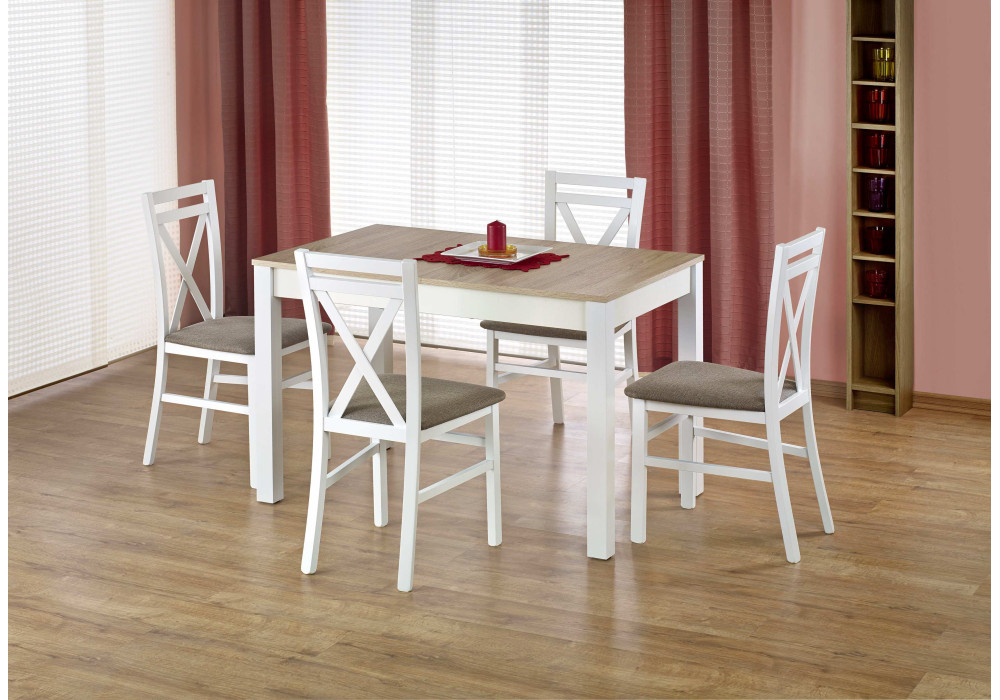 Стул HALMAR DARIUSZ белый\inari