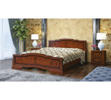 Кровать "Карина-6"   орех 1600