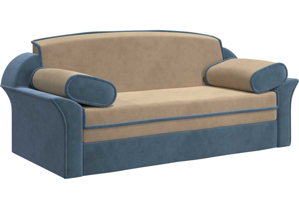 Диван "РИК 1400"(Синий/латтэ) фабрика Браво Мебель