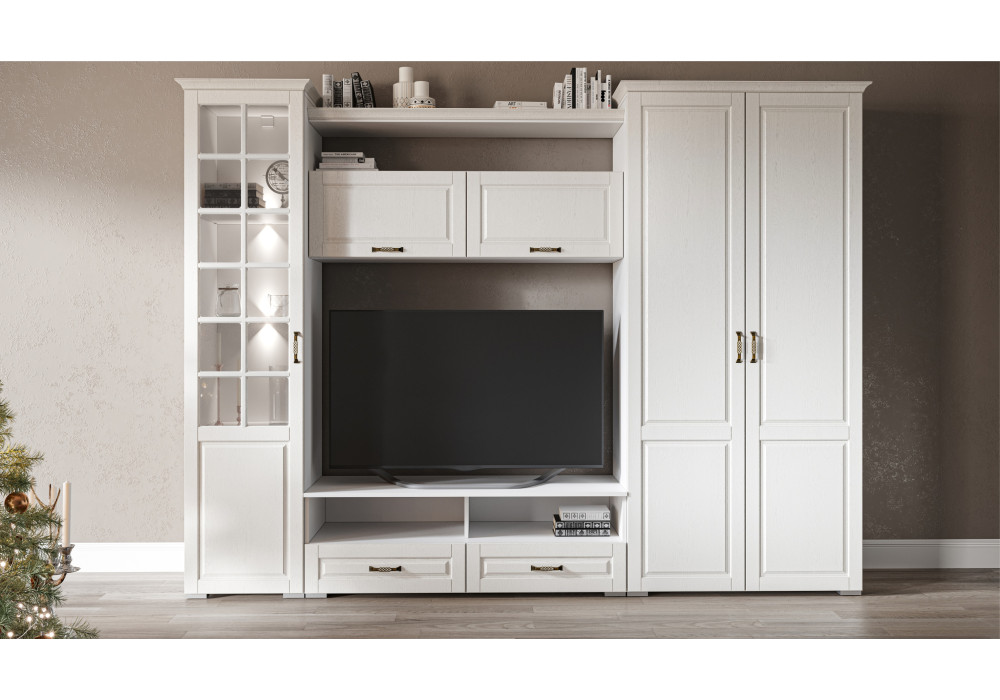  Гостиная  Лацио 2,74м со шкафом  фабрика Империал 